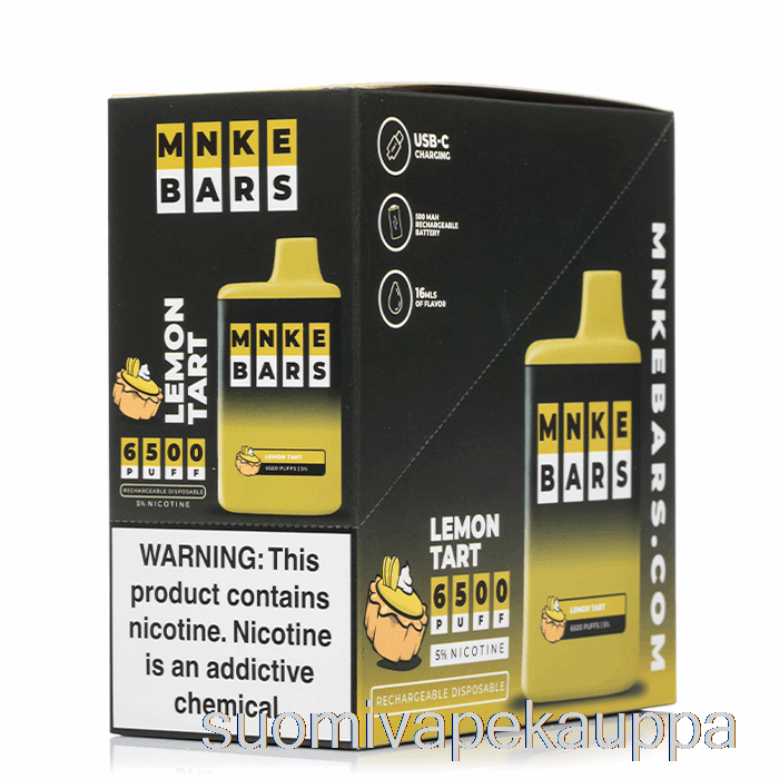 Vape Suomi Mnke Patukat 6500 Kertakäyttöiset (5 Kpl)